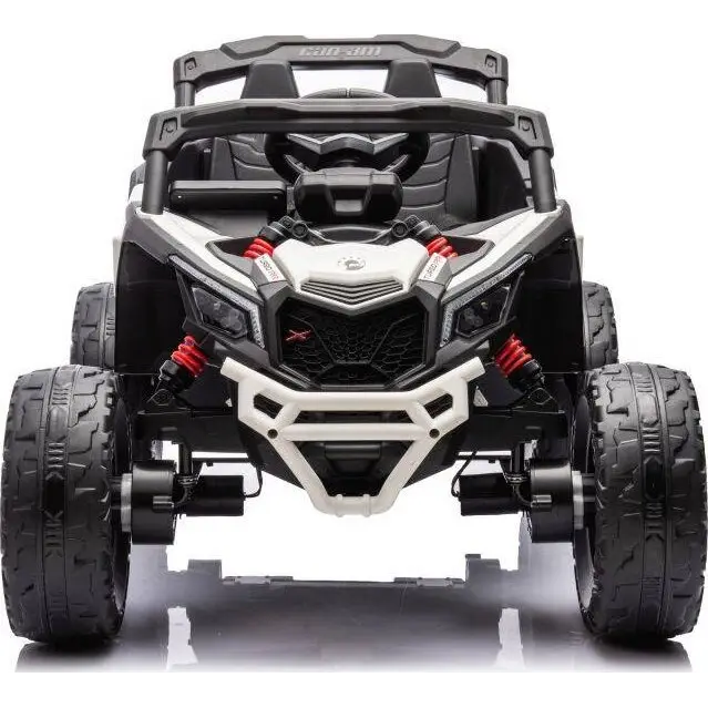 Electric kids off-road buggy can-am dk-ca003 in black and white with red accents and rugged can-am branding