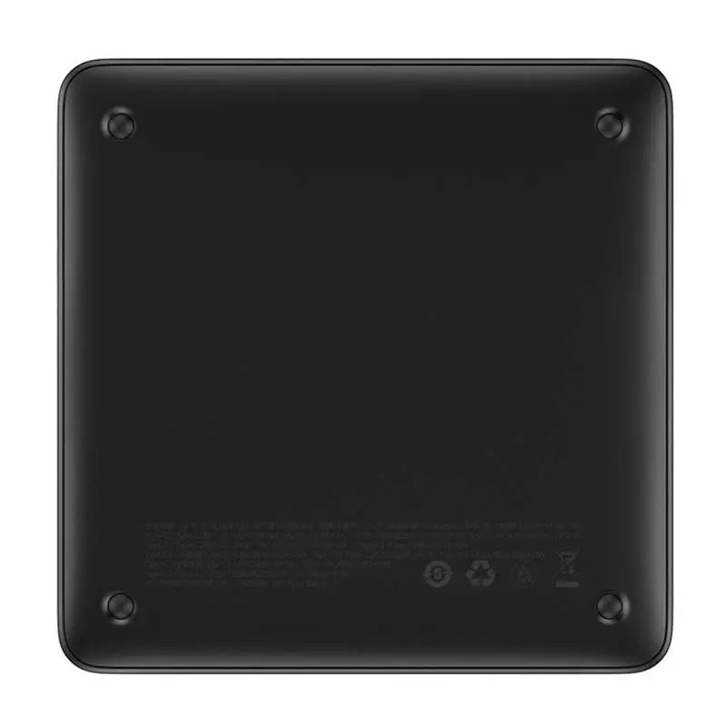 Hard disk extern negru dreptunghiular baseus ppbl000301 power bank blade cu picioare mici rotunde