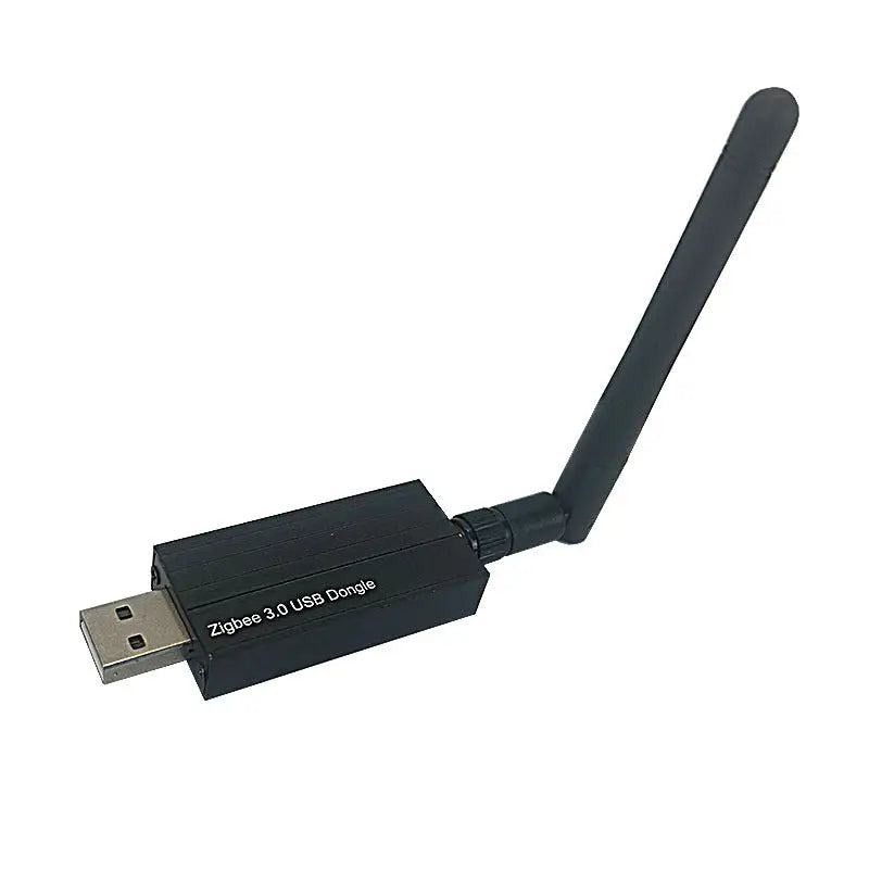Vu-tek zg-808z zigbee bridge usb dongle negru cu antena flexibila si conector usb metalic