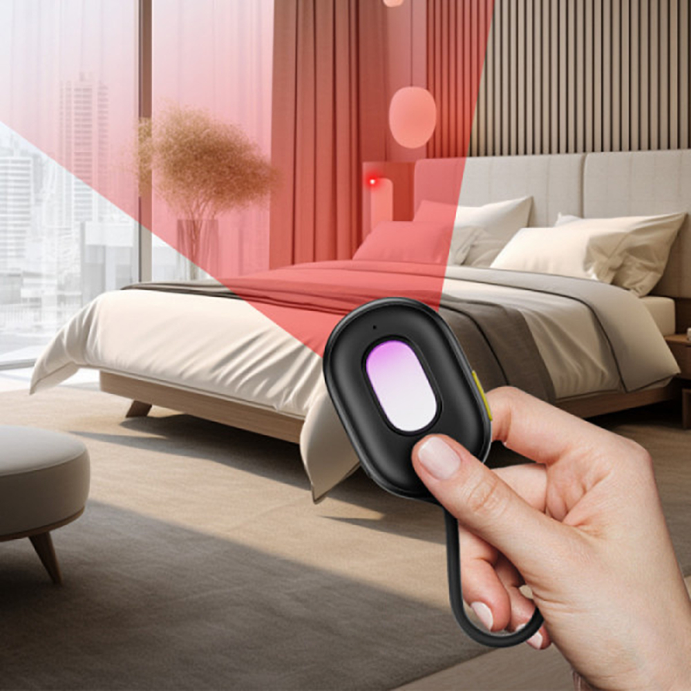 Baseus - Camera Detector Heyo II (L60476900111-00) - with Infrared, Large-size Filter Lens, 3D SensorChip, Flashlight - Black 5 54c2dc448a97e745998e451666467e4c