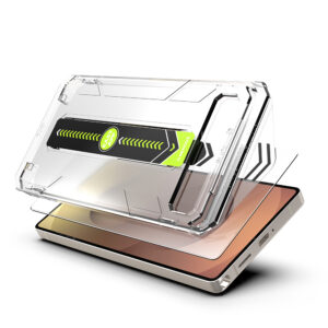 Techsuit - [Fingerprint Unlock Compatible] TitanGlass CrystalHD (2 pack) - Samsung Galaxy S25 / Galaxy S24 - Clear