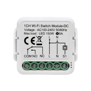 Releu WIFI Dry Contact Fiabil - Control Smart 2.4GHz