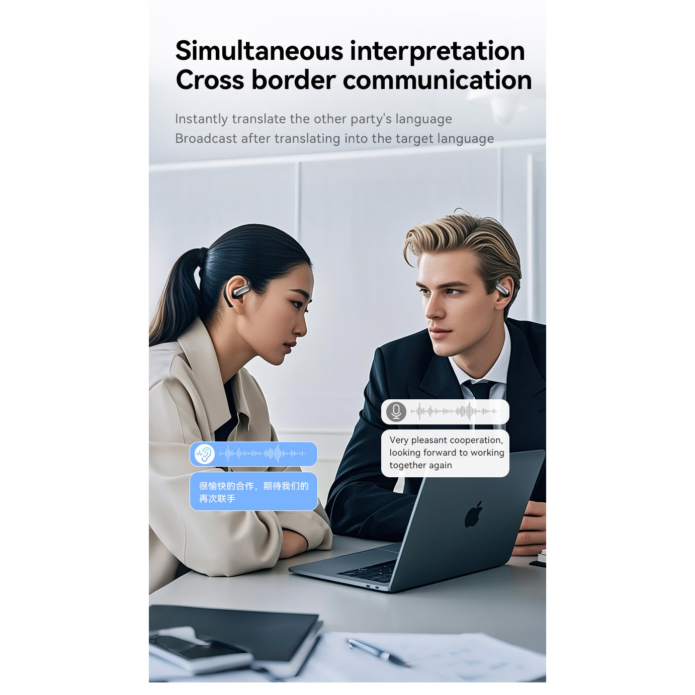 Casti Wireless VU-TEK M118, Bluetooth 5.4, Sport, AI Translation, Autonomie 60h, Microfon HD, Noise Cancelling, Sunet 3D, Violet 13 Casti Wireless Sport Premium - Autonomie 8h