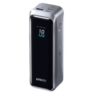 Anker - Power Bank Prime (A110BH1) - 2x USB-C, USB, for Phone, Tablet, MacBook, Digital Display, 20100mAh, 220W - Black