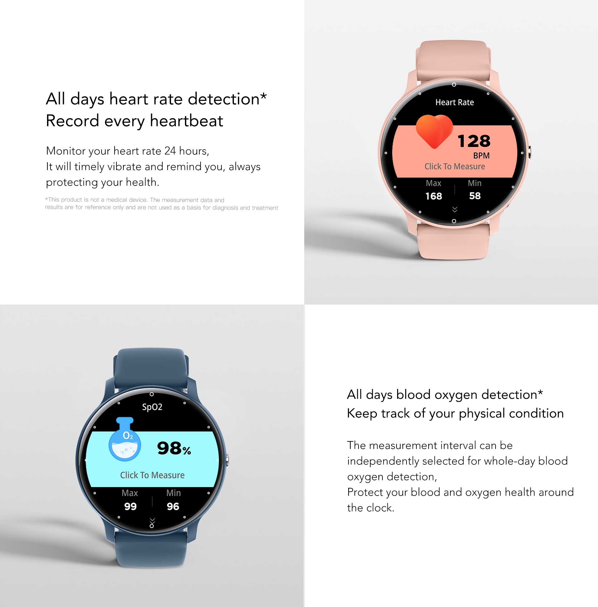 Smartwatch VU-TEK ZL02CPRO, sport, Apeluri Bluetooth, monitorizare ritm cardiac și somn, notificări, Android/iOS, bratara silicon 2 Smartwatch VU-TEK ZL02CPRO, sport, Apeluri Bluetooth, monitorizare ritm cardiac și somn, notificări, Android/iOS, bratara silicon