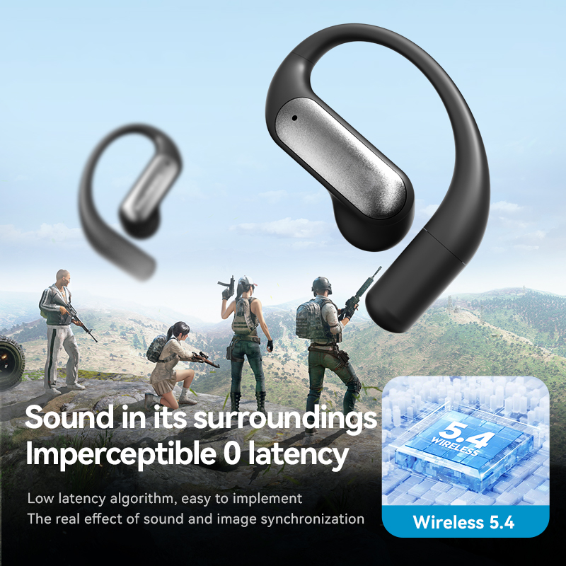 Casti Wireless VU-TEK M118, Bluetooth 5.4, Sport, AI Translation, Autonomie 60h, Microfon HD, Noise Cancelling, Sunet 3D, Silver 7 Casti Wireless Sport Premium - Autonomie 8h