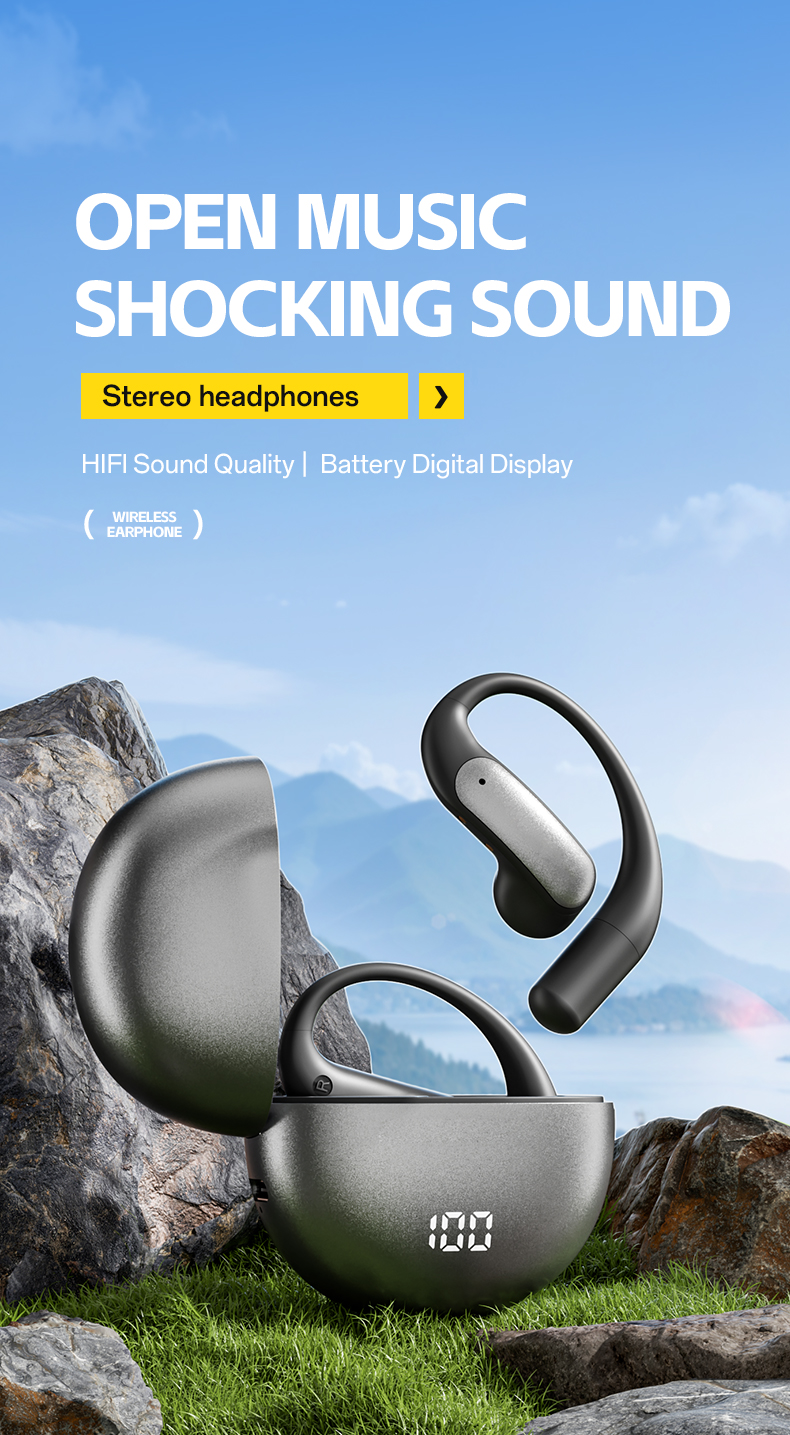 Casti Wireless VU-TEK M118, Bluetooth 5.4, Sport, AI Translation, Autonomie 60h, Microfon HD, Noise Cancelling, Sunet 3D, Silver 11 Casti Wireless Sport Premium - Autonomie 8h