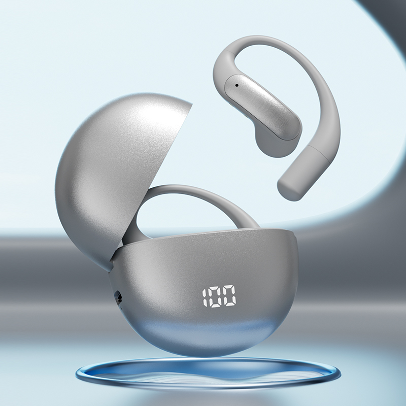 Casti Wireless VU-TEK M118, Bluetooth 5.4, Sport, AI Translation, Autonomie 60h, Microfon HD, Noise Cancelling, Sunet 3D, Silver 9 Casti Wireless Sport Premium - Autonomie 8h