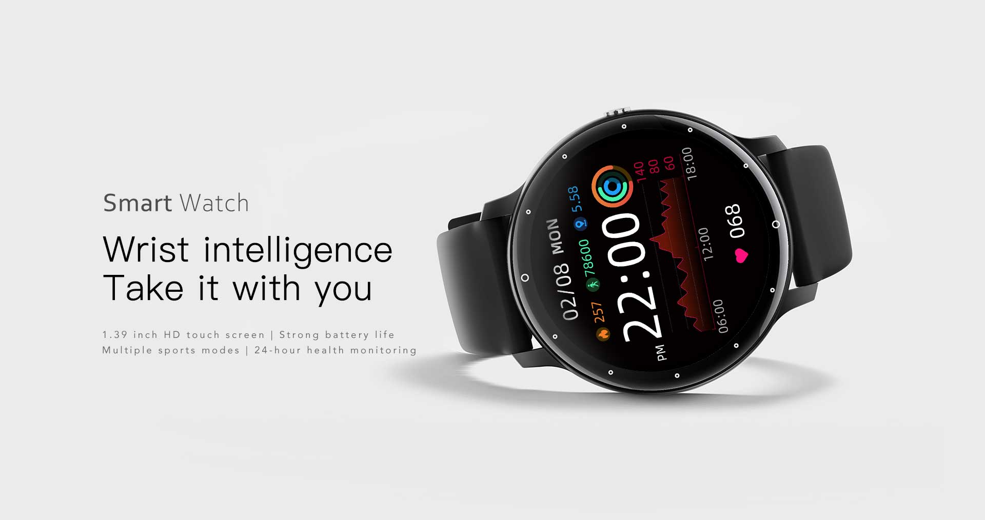 Smartwatch VU-TEK ZL02CPRO, sport, Apeluri Bluetooth, monitorizare ritm cardiac și somn, notificări, Android/iOS, bratara silicon 12 Smartwatch VU-TEK ZL02CPRO, sport, Apeluri Bluetooth, monitorizare ritm cardiac și somn, notificări, Android/iOS, bratara silicon