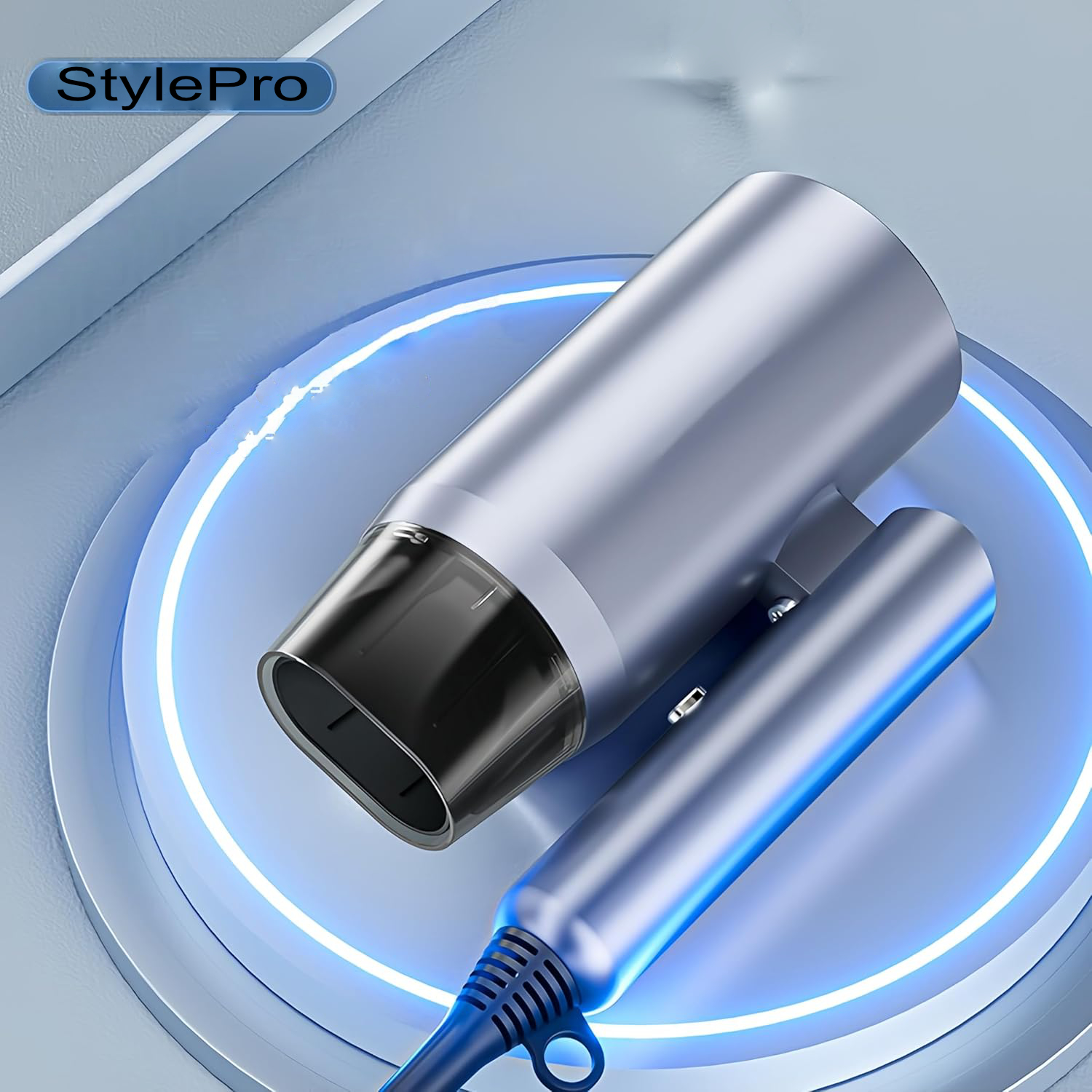 Uscator de Par Pliabil VU-TEK StylePro, 2400W, Tehnologie cu Ioni Negativi, 3 Trepte Viteza si Temperatura, Functie Aer Rece, Gri Metalizat 2 Uscator de Par Pliabil VU-TEK StylePro, 2400W, Tehnologie cu Ioni Negativi, 3 Trepte Viteza si Temperatura, Functie Aer Rece, Gri Metalizat