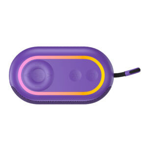Havit - Wireless Speaker (SK809BT) - USB-C, Bluetooth 5.3, TWS, TF, USB, FM, AUX, Hands-Free Call, RGB, IPX5, 1200mAh - Violet