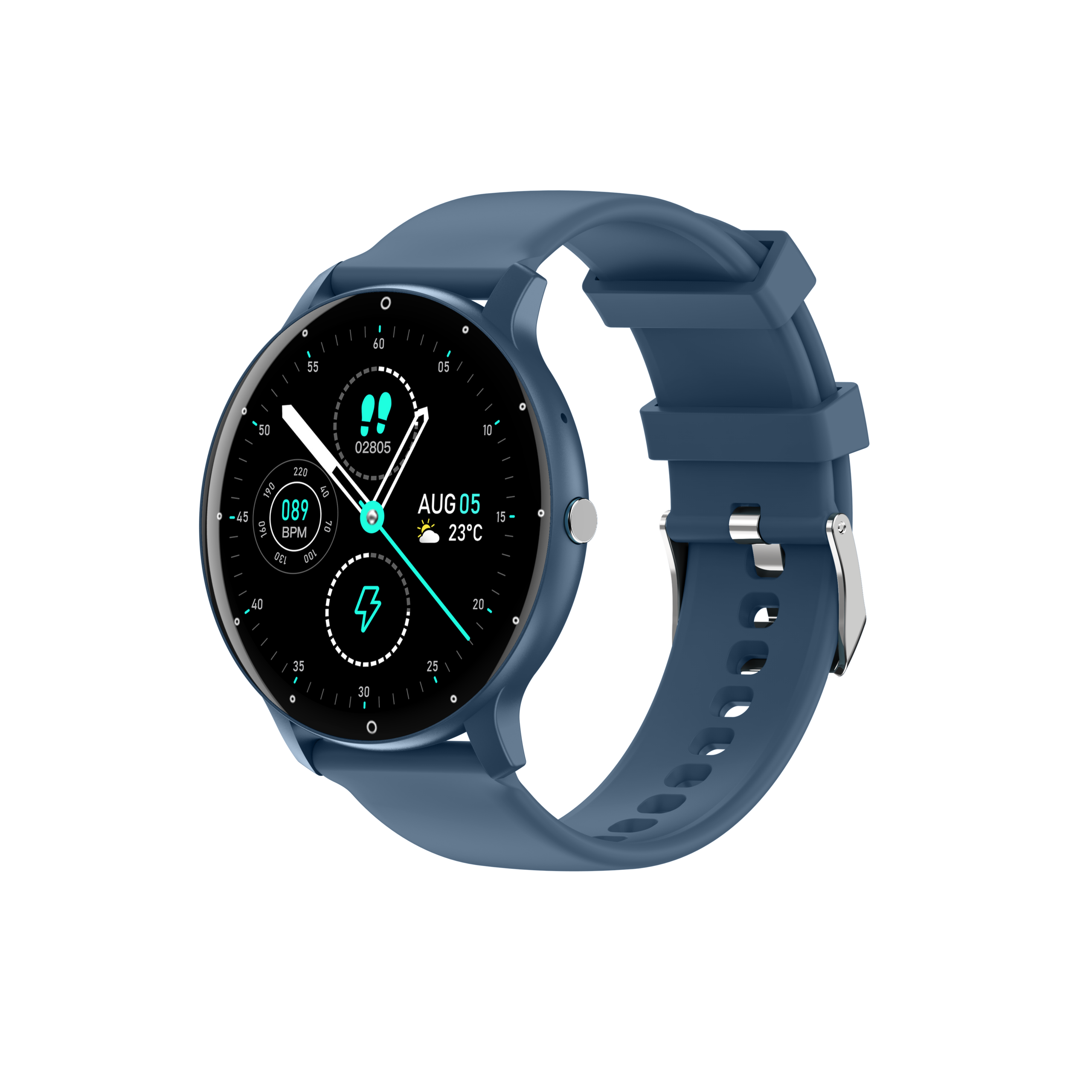 Smartwatch VU-TEK ZL02CPRO, sport, Apeluri Bluetooth, monitorizare ritm cardiac și somn, notificări, Android/iOS, bratara silicon 1 Smartwatch VU-TEK ZL02CPRO, sport, Apeluri Bluetooth, monitorizare ritm cardiac și somn, notificări, Android/iOS, bratara silicon