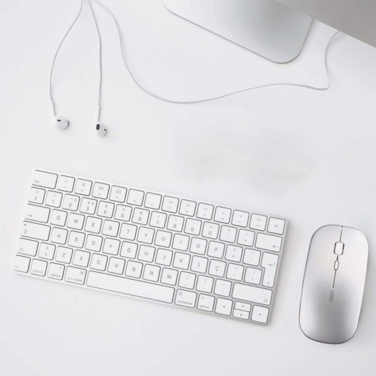 VU-TEK 199 Mouse Wireless Dual mode Bluetooth + WIFI reincarcabil - Silver Luminous 3 VU-TEK 199 Mouse Wireless Dual mode Bluetooth + WIFI reincarcabil - Silver Luminous