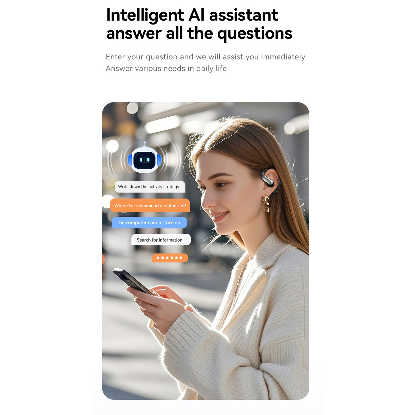 Casti Wireless VU-TEK M118, Bluetooth 5.4, Sport, AI Translation, Autonomie 60h, Microfon HD, Noise Cancelling, Sunet 3D, Violet 14 Casti Wireless Sport Premium - Autonomie 8h