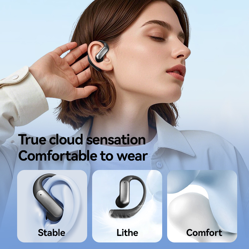 Casti Wireless VU-TEK M118, Bluetooth 5.4, Sport, AI Translation, Autonomie 60h, Microfon HD, Noise Cancelling, Sunet 3D, Violet 16 Casti Wireless Sport Premium - Autonomie 8h