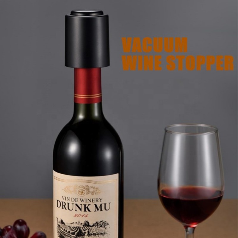 Techsuit - wine Stopper (VS07) - with Time Scale Record, for Wine - Black 5 Techsuit - wine Stopper (VS07) - with Time Scale Record, for Wine - Black