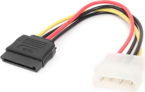 CABLU alimentare GEMBIRD, adaptor Molex la 1 x S-ATA, 15cm, "CC-SATA-PS" (timbru verde 0.08 lei) 1 CABLU alimentare GEMBIRD, adaptor Molex la 1 x S-ATA, 15cm, "CC-SATA-PS" (timbru verde 0.08 lei)